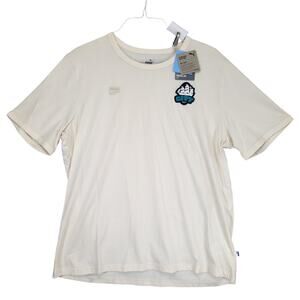 NWT Puma Manchester City Football Club Men's XL T-Shirt, Beige Patch Logo Soccer